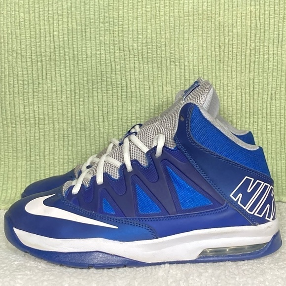Nike Air Max Stutter Step Sneakers Youth Blue Basketball Shoes Size 6Y & W 7.5 - Picture 2 of 11